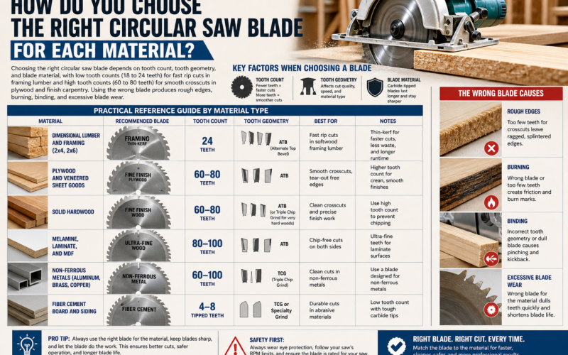 How to Operate a Circular Saw Safely: A Step-by-Step Guide for Beginners to Master Every Cut Without Risk