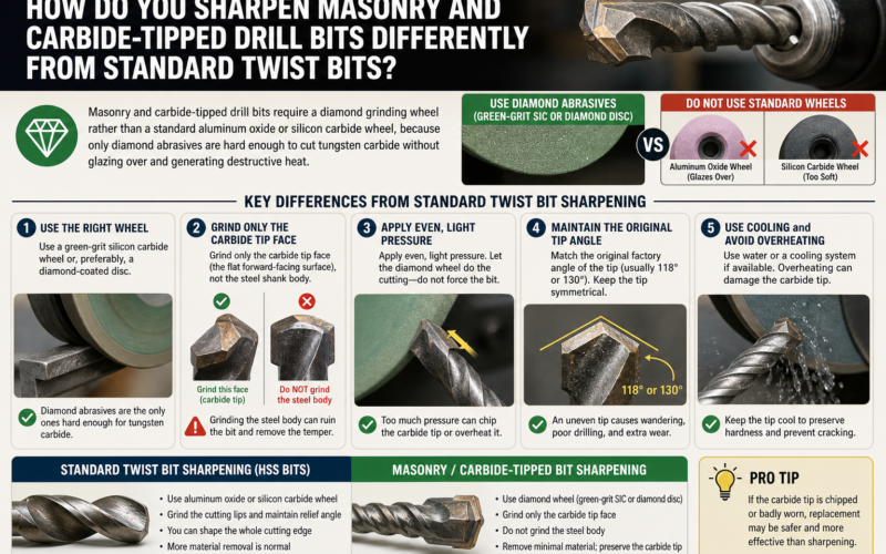 How to Sharpen Dull Drill Bits: Step-by-Step Guide to Restore Cutting Edges Like New