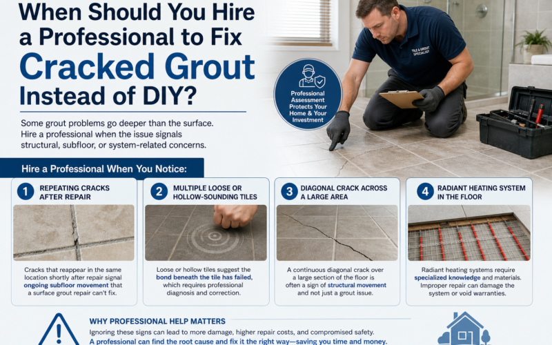 How to Fix Cracked Grout in Tile Floors: A Step-by-Step DIY Guide to Repair, Regrout & Seal