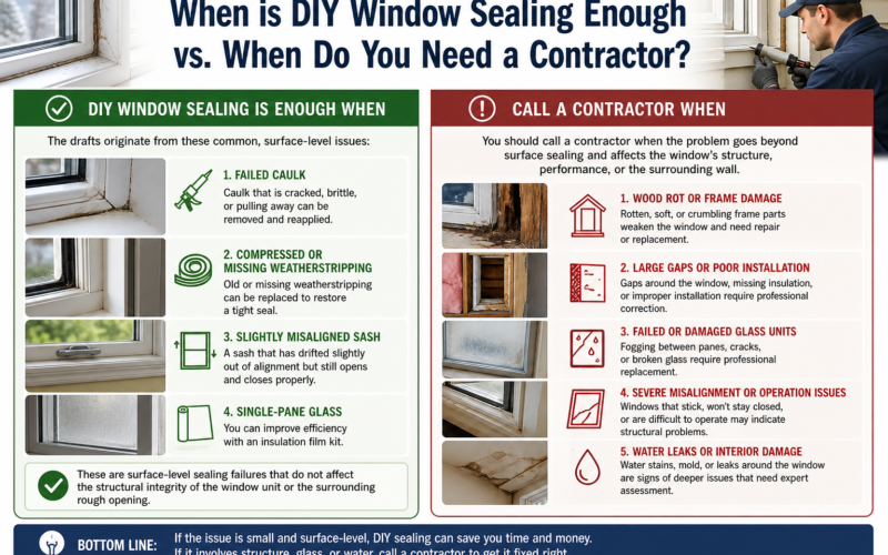How to Fix a Drafty Window: 7 DIY Ways to Seal Air Leaks and Cut Energy Loss