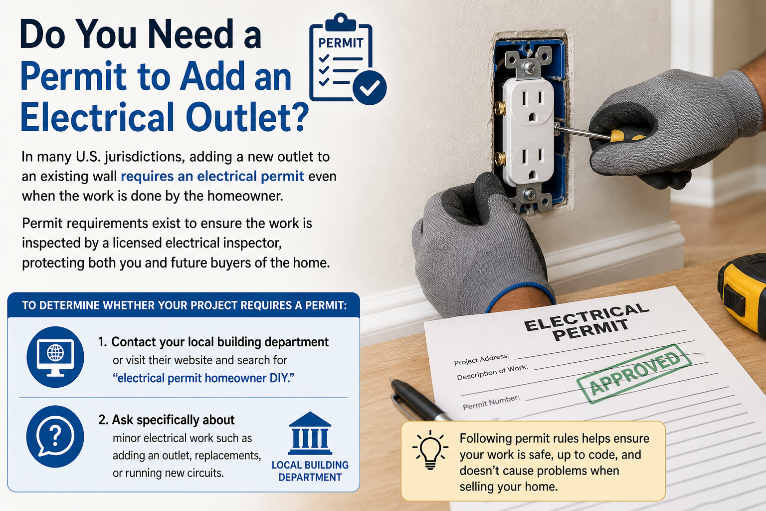 Do You Need a Permit to Add an Electrical Outlet?
