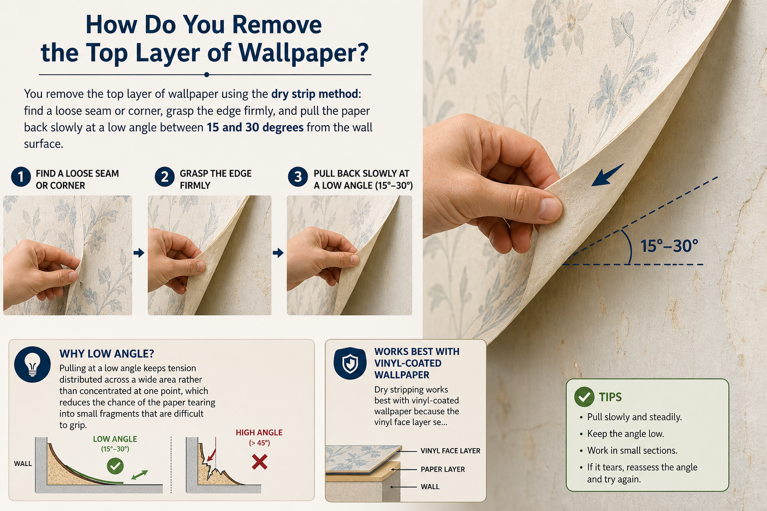 How Do You Remove the Top Layer of Wallpaper?